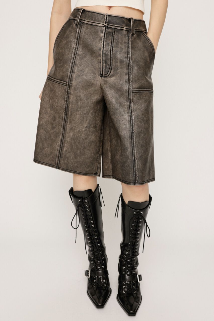 SLY「VINTAGE F／LEATHER パンツ」|その他|