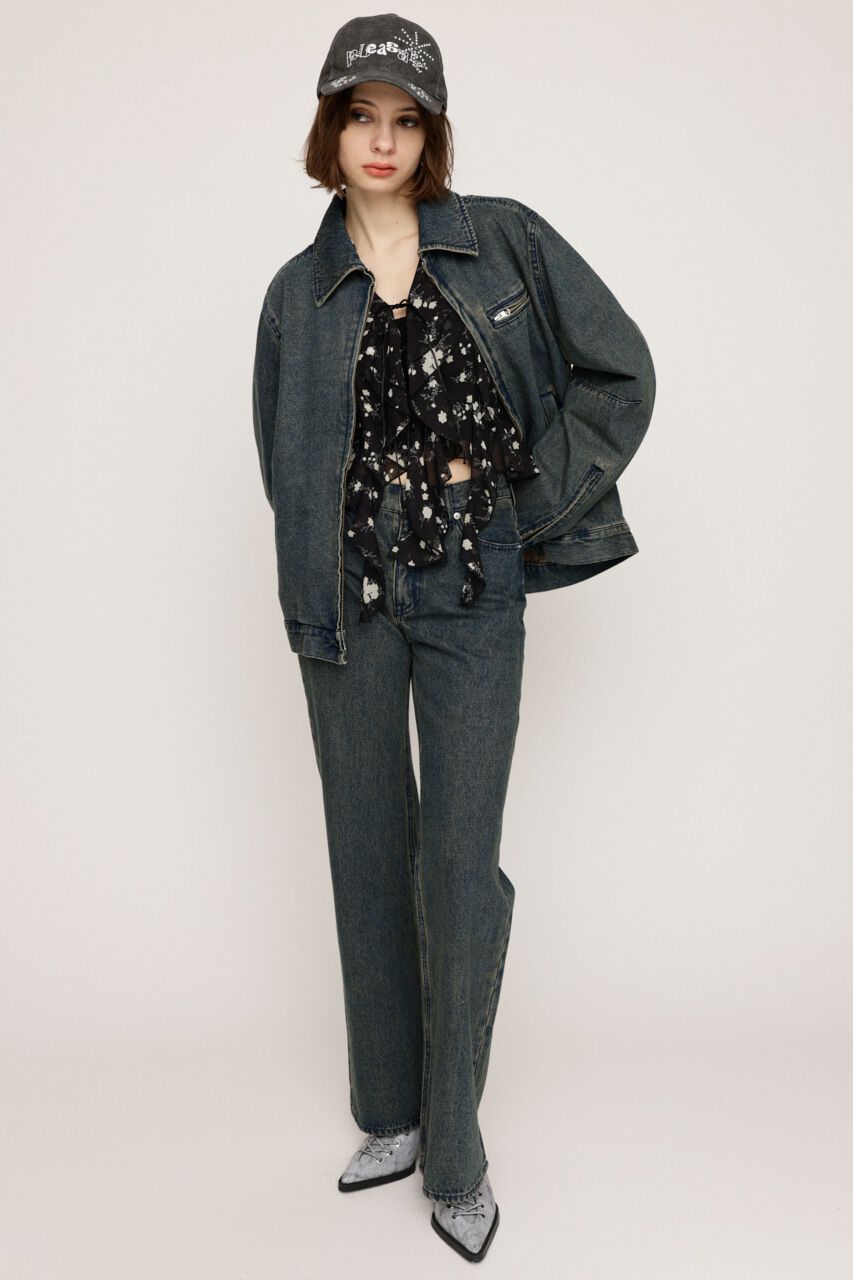 SLY「J／W STRAIGHT PT-BE」|デニム|