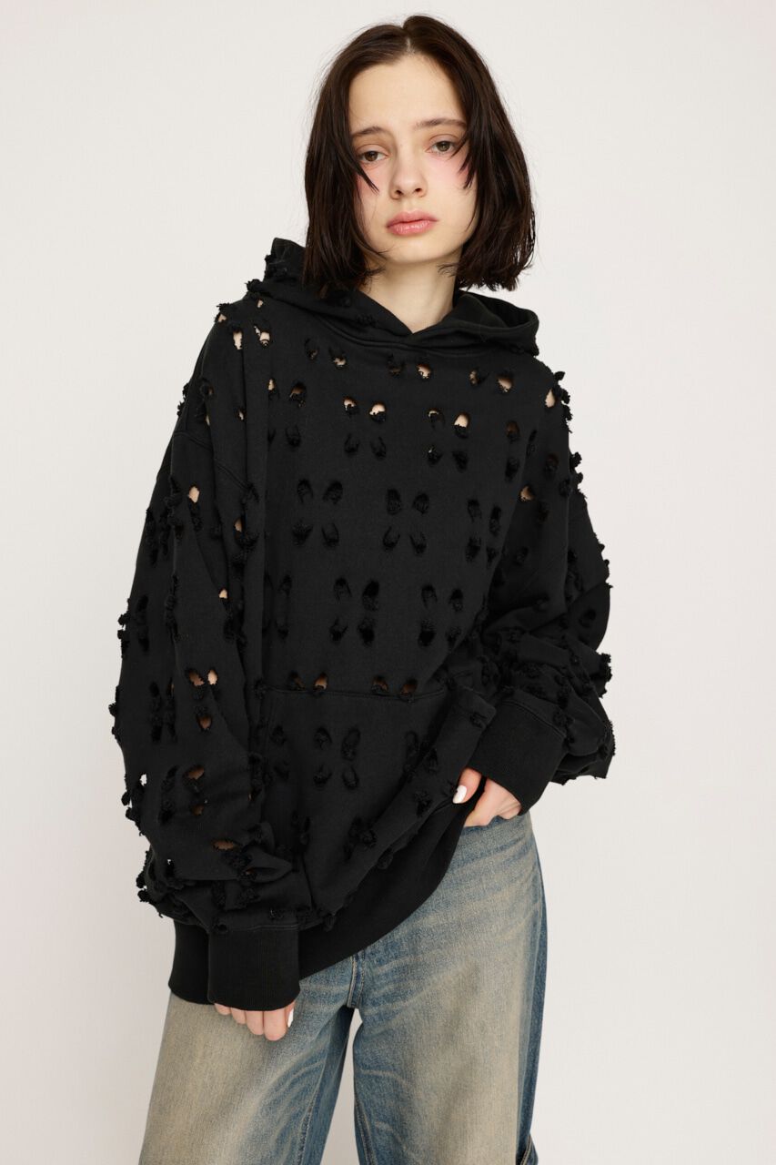 SLY「NOTCH SW HOODIE」|パーカー|