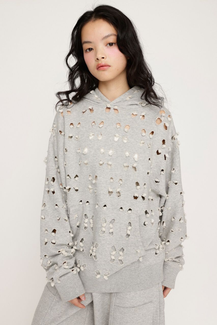 SLY「NOTCH SW HOODIE」|パーカー|