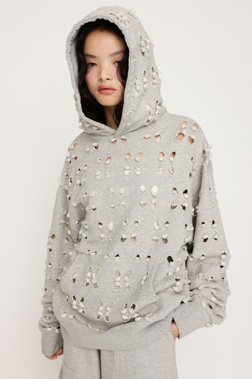 SLY「NOTCH SW HOODIE」|パーカー|