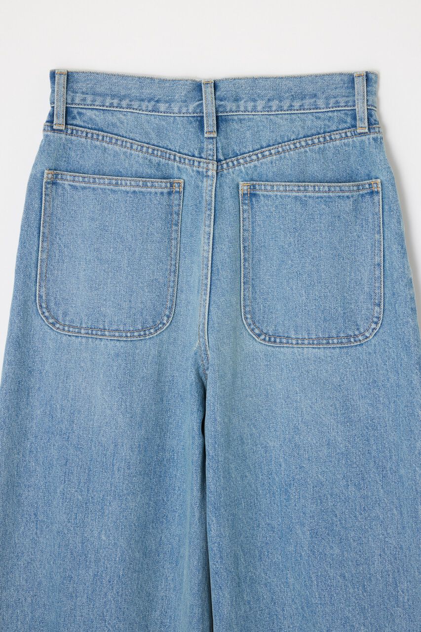 SLY「J／W CURVE TUCKED パンツ」|デニム|