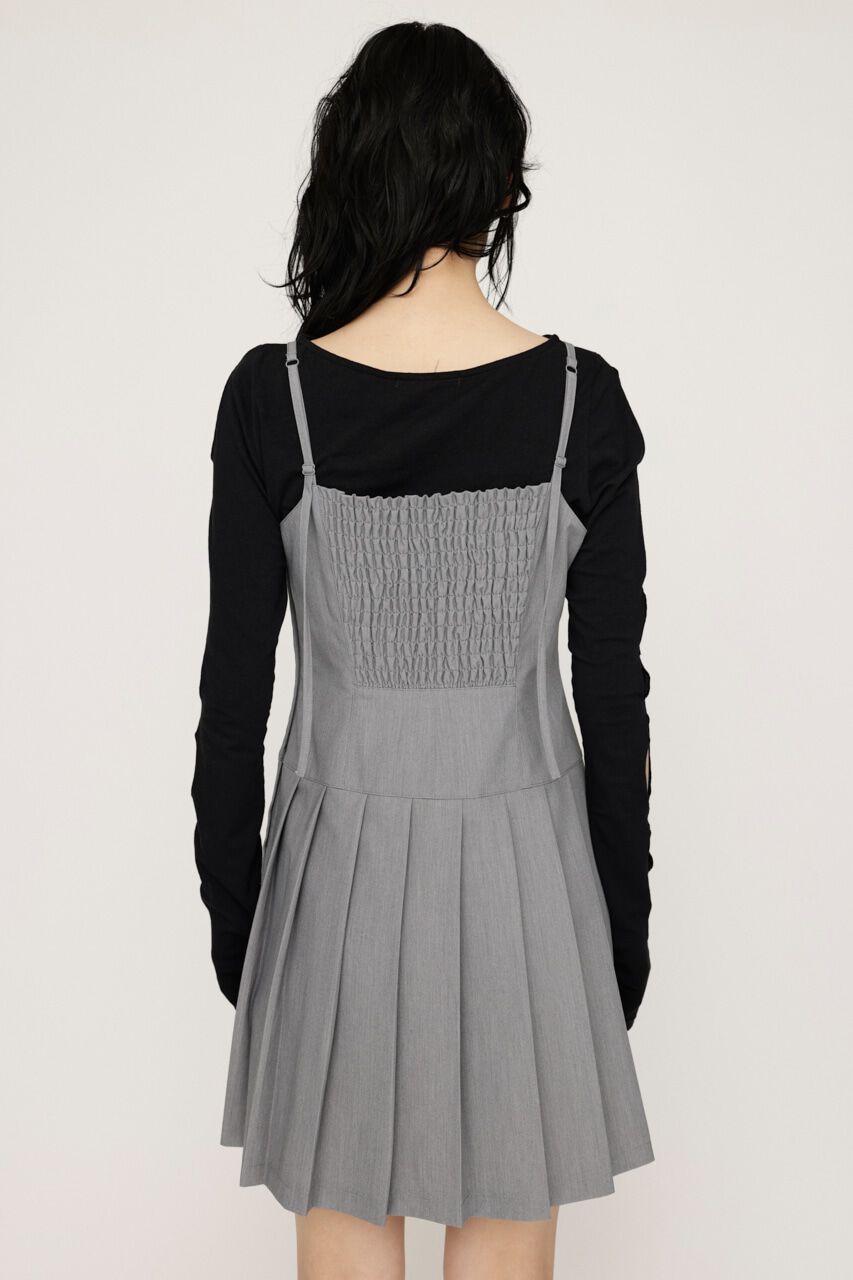 SLY「PLEATS CAMI ショートワンピース」|ワンピース|