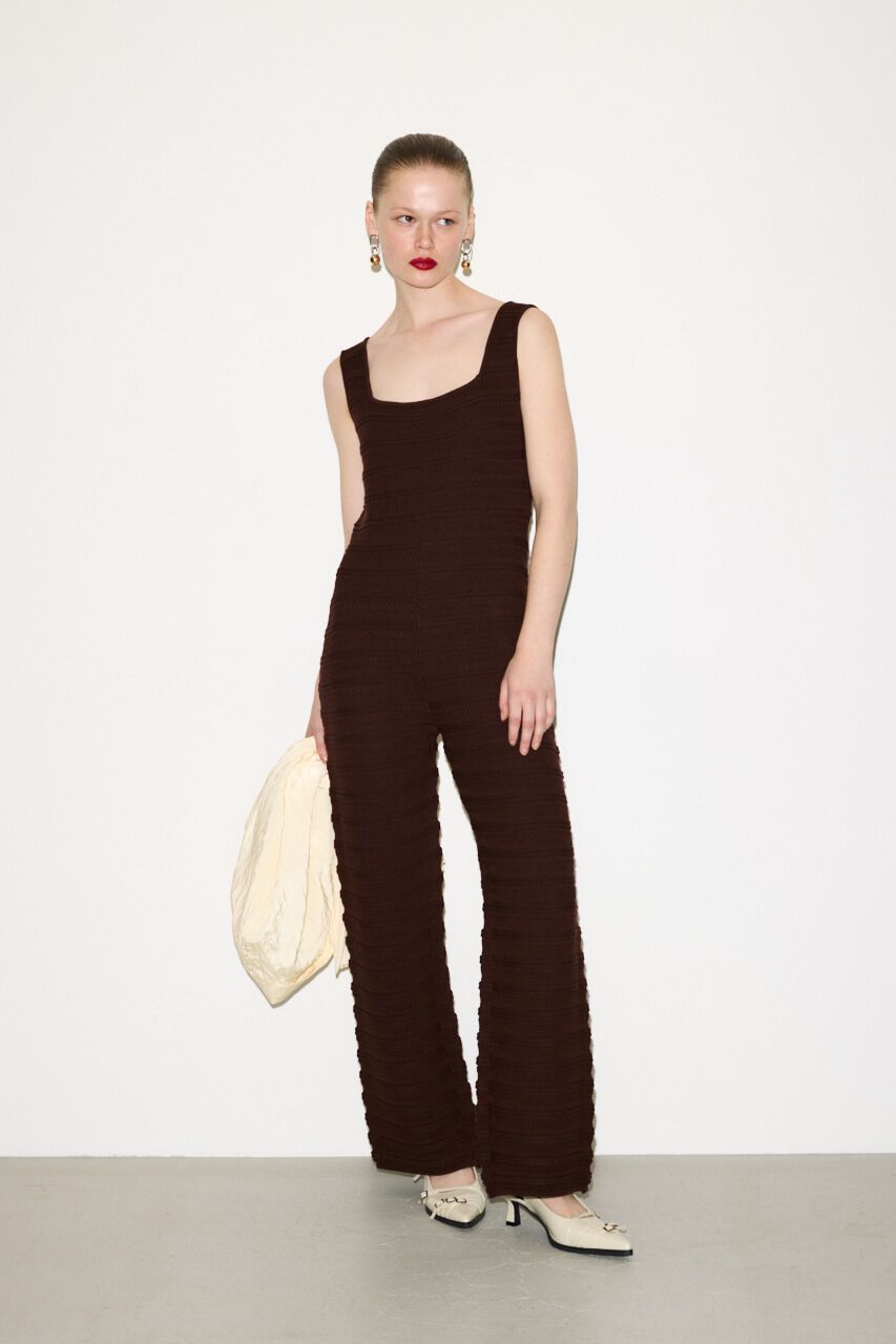 SLY「SQUARE NECK ジャンプスーツ」|その他|BRN