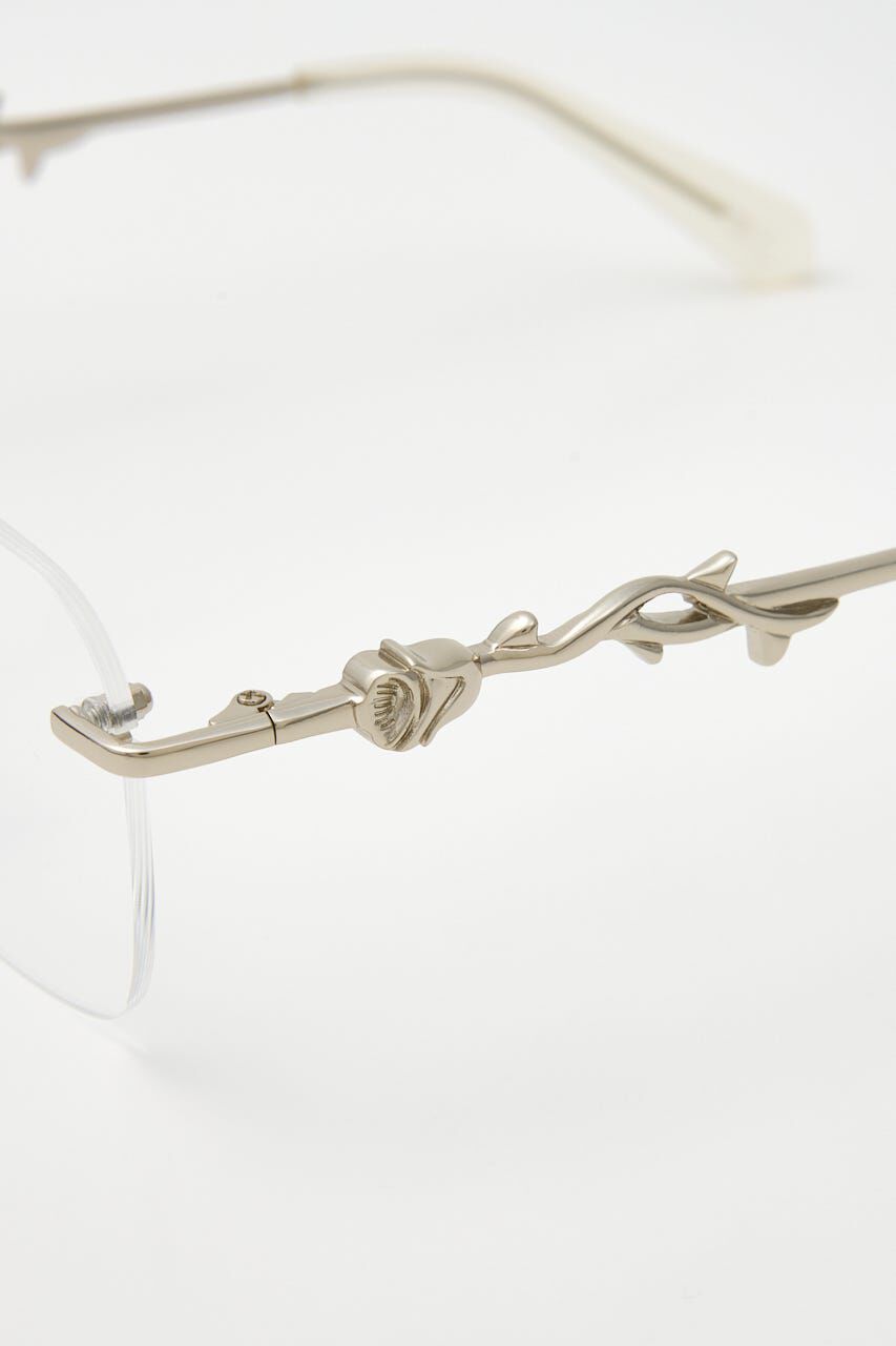 SLY「ROSE MOTIF CLEAR アイウェア」|メガネ|