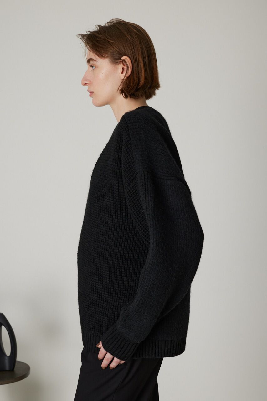 RIM.ARK 「Combination knit CD」|カーディガン|