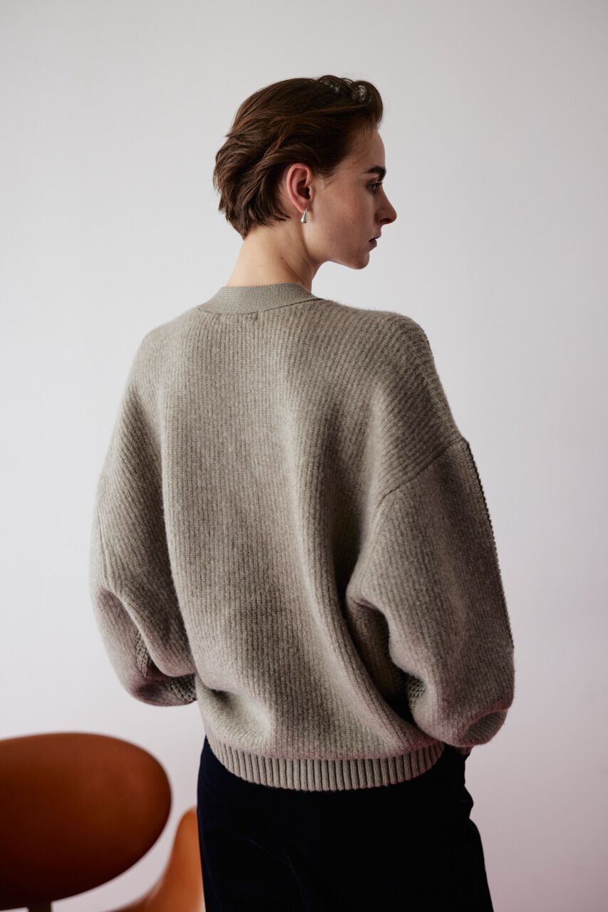 RIM.ARK 「Combination knit CD」|カーディガン|