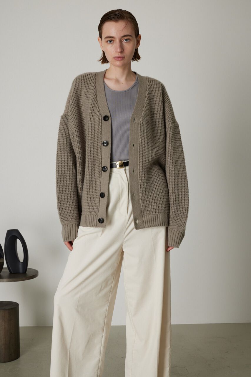 RIM.ARK 「Combination knit CD」|カーディガン|