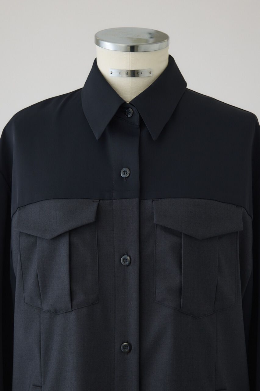 RIM.ARK 「Urban shirt OP」|ワンピース|