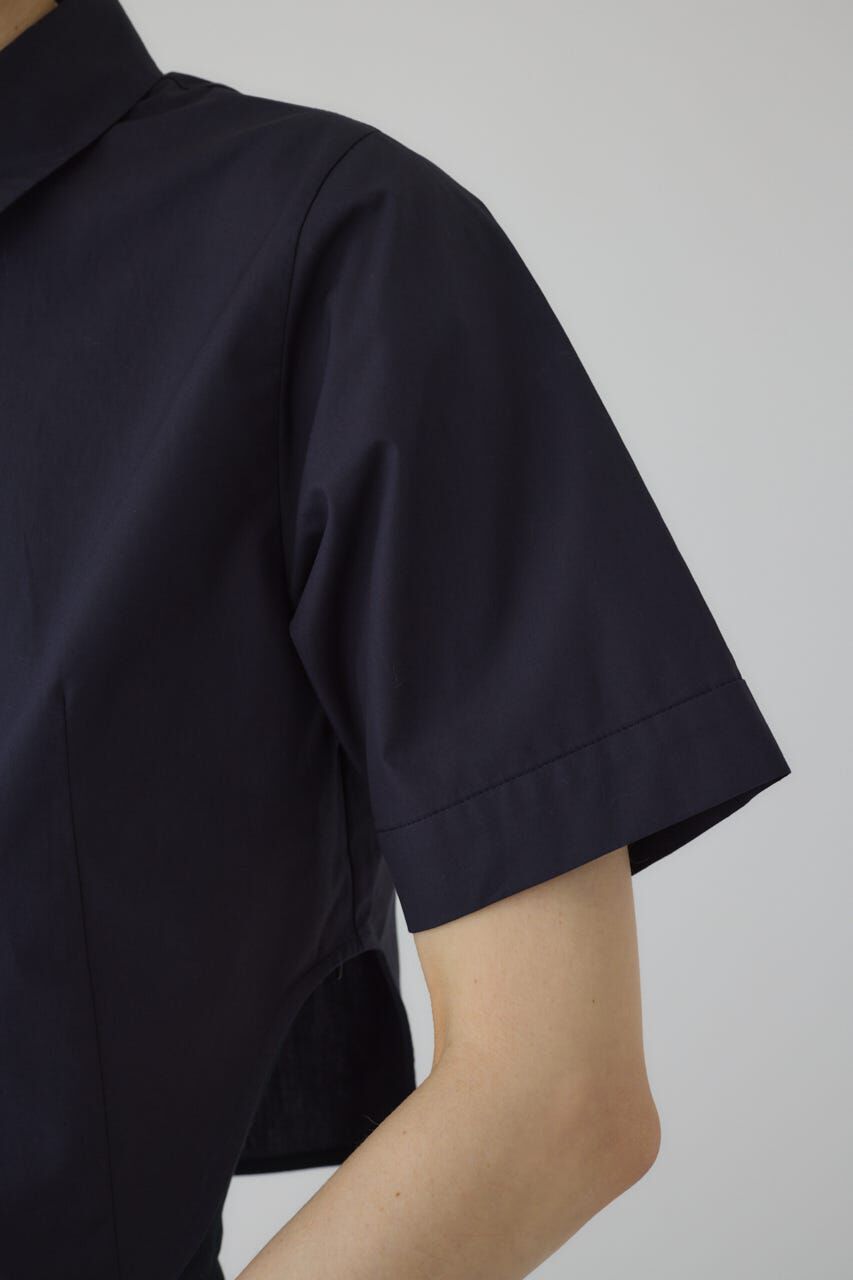 RIM.ARK 「Round hem short SH」|シャツ・ブラウス|