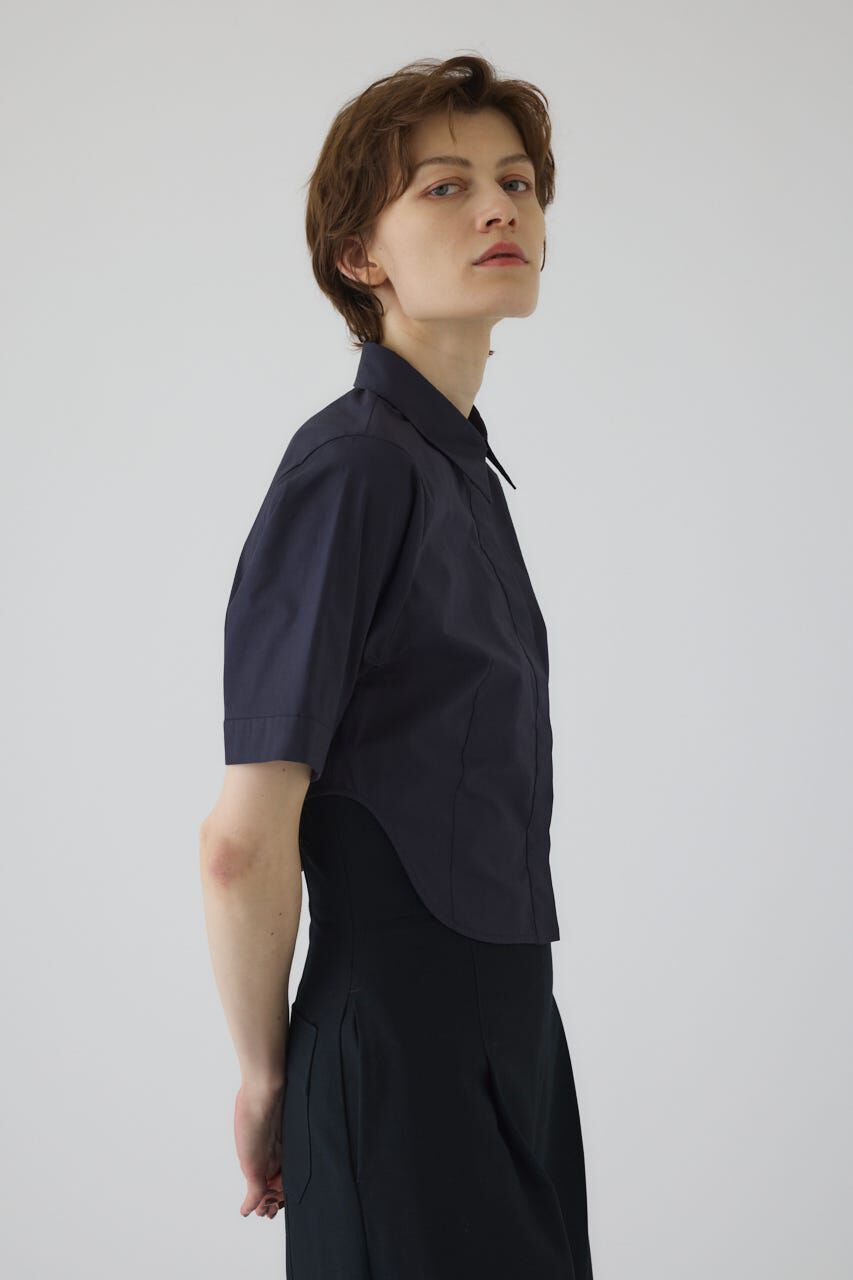 RIM.ARK 「Round hem short SH」|シャツ・ブラウス|