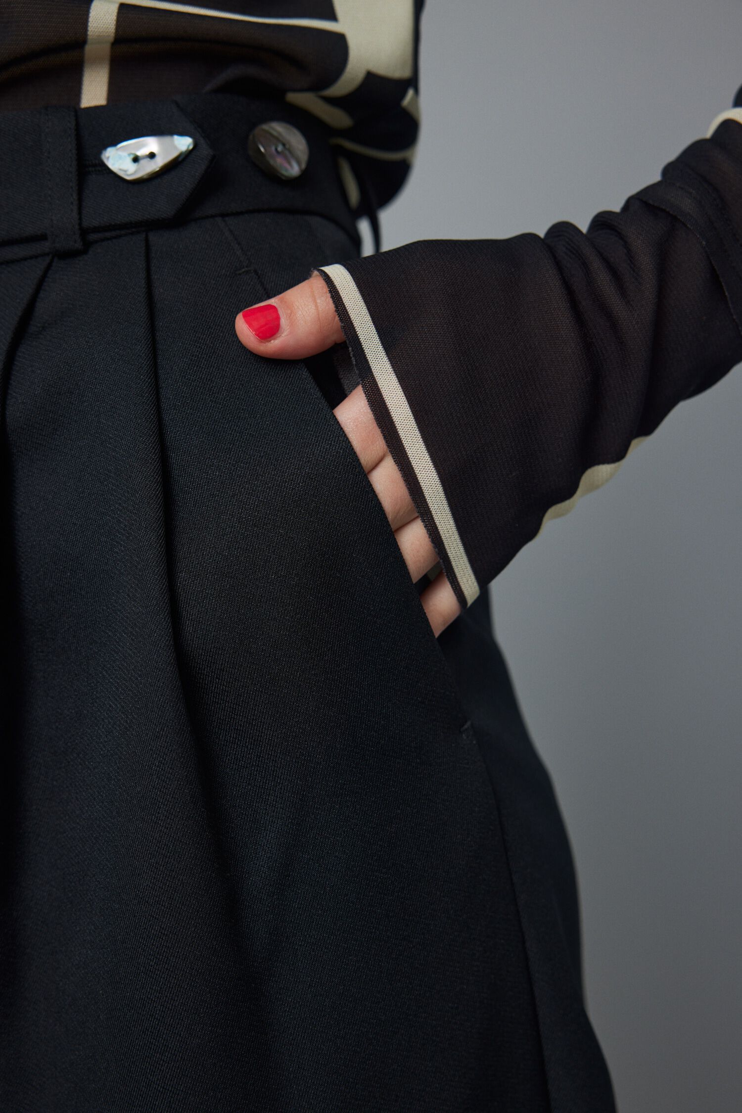 HeRIN.CYE「Thick belt pants」|その他|