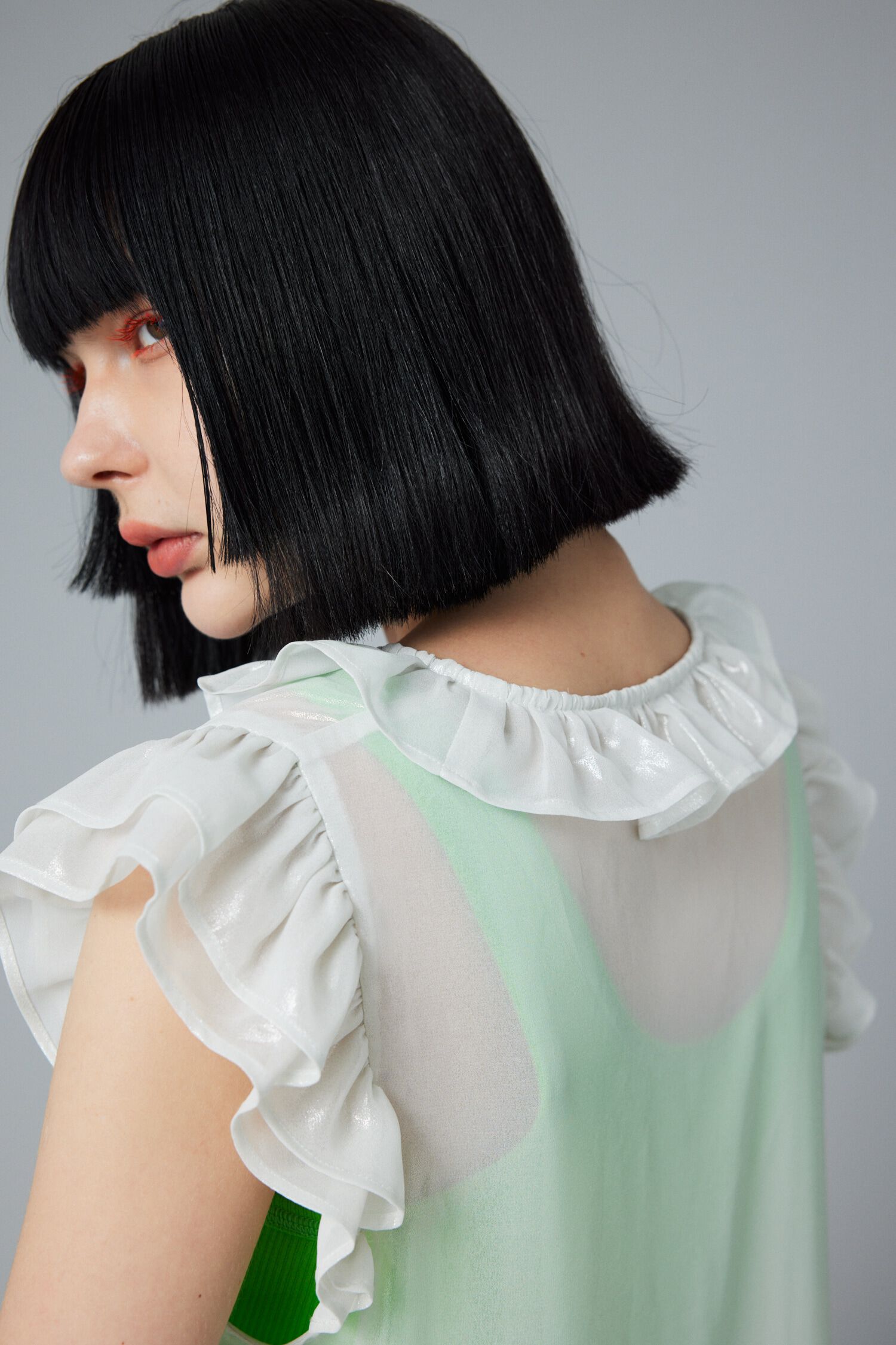 HeRIN.CYE「Many frill tops」|シャツ・ブラウス|