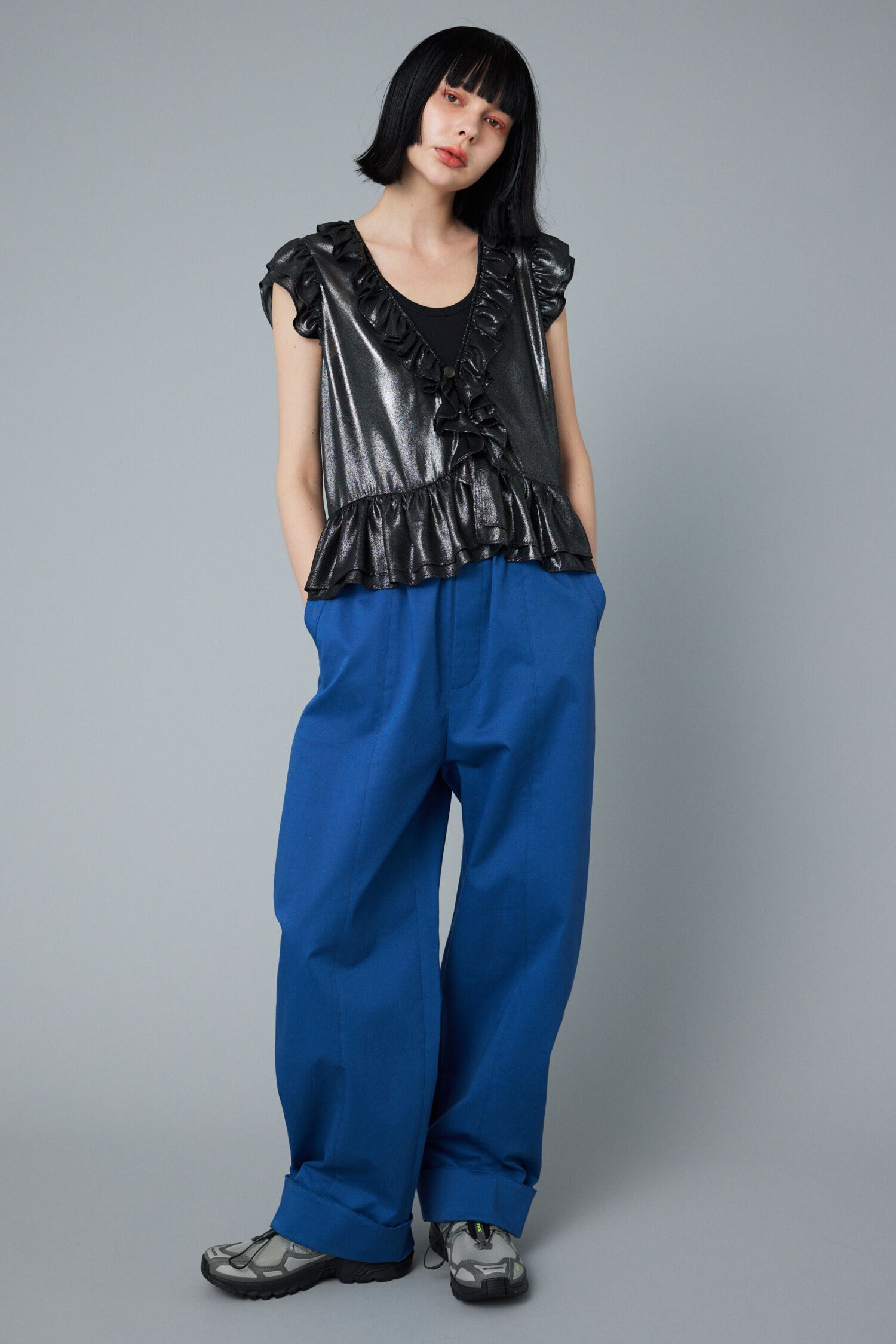 HeRIN.CYE「Many frill tops」|シャツ・ブラウス|