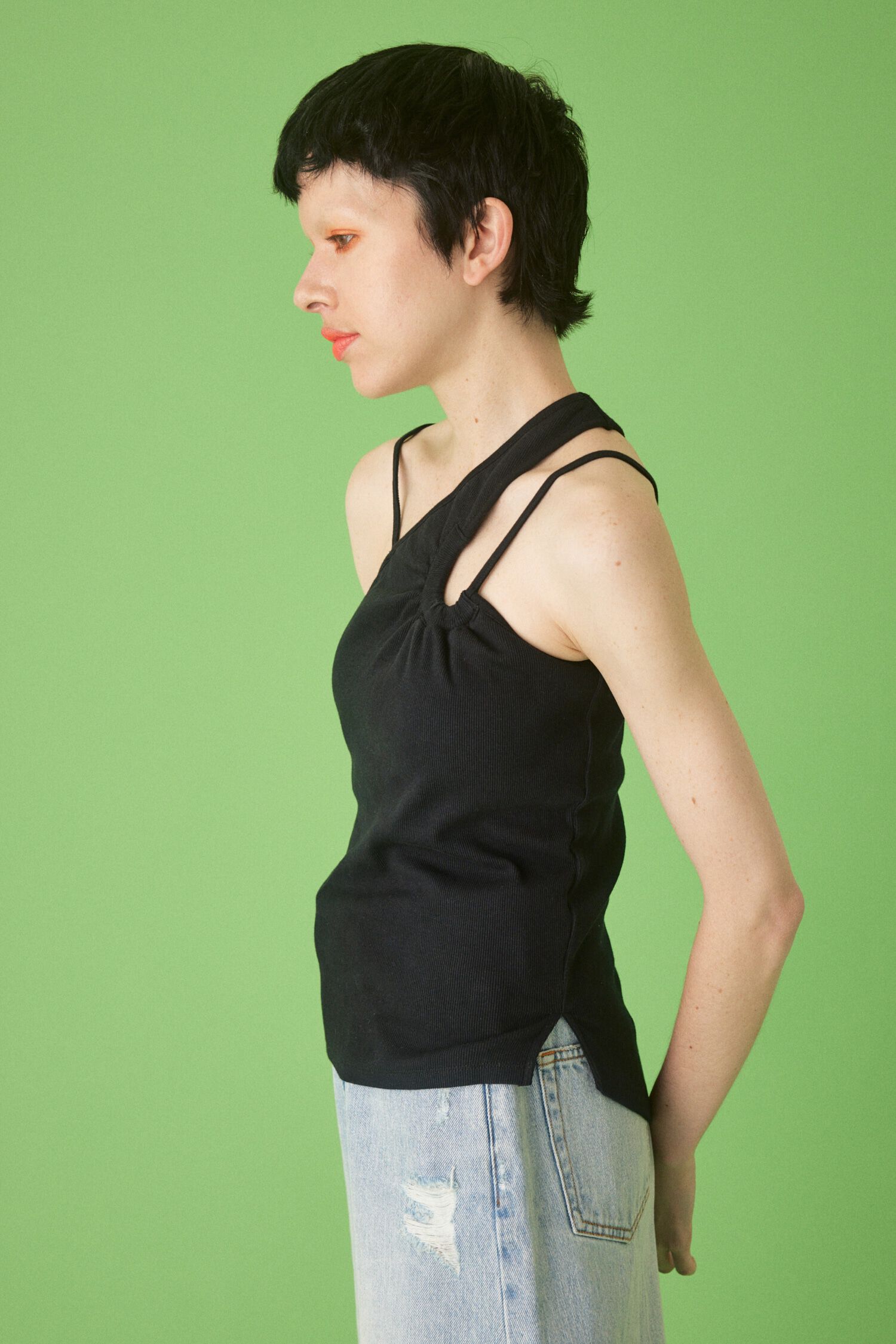 HeRIN.CYE「Cutting tanktop」|タンクトップ|