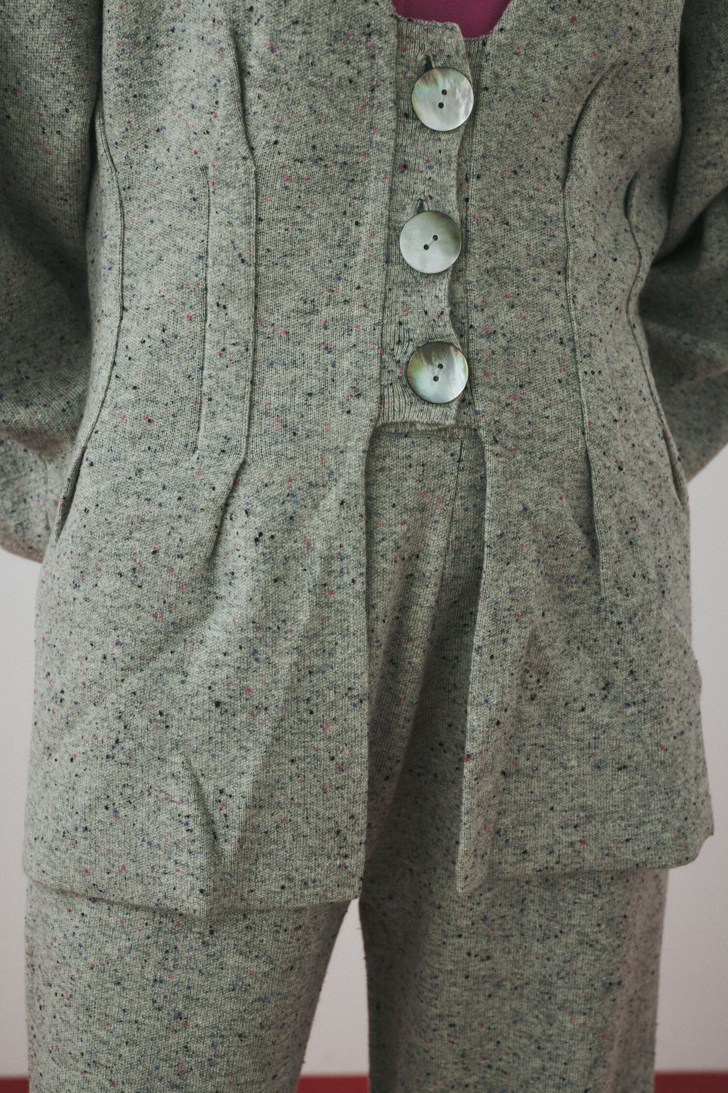 HeRIN.CYE「Nep knit cardigan」|カーディガン|