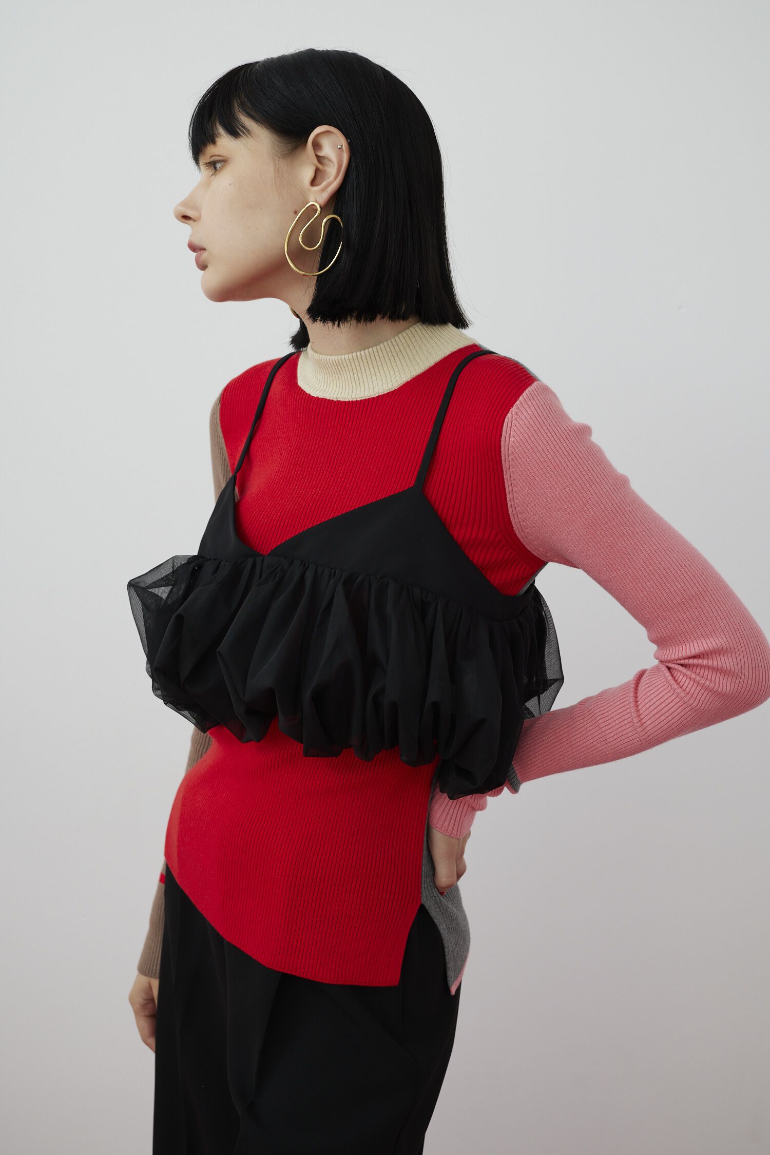 HeRIN.CYE「Balloon bustier」|シャツ・ブラウス|