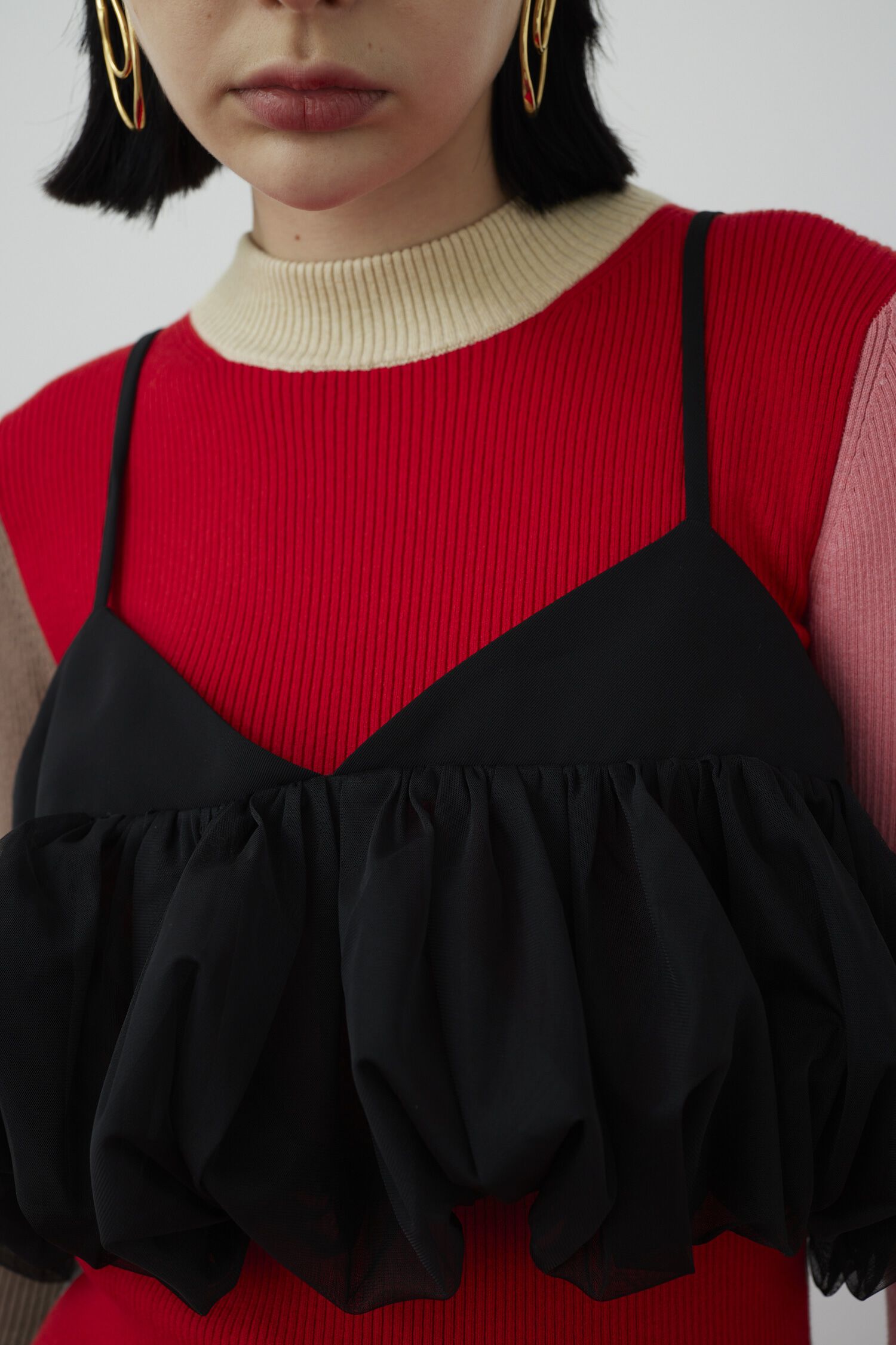 HeRIN.CYE「Balloon bustier」|シャツ・ブラウス|