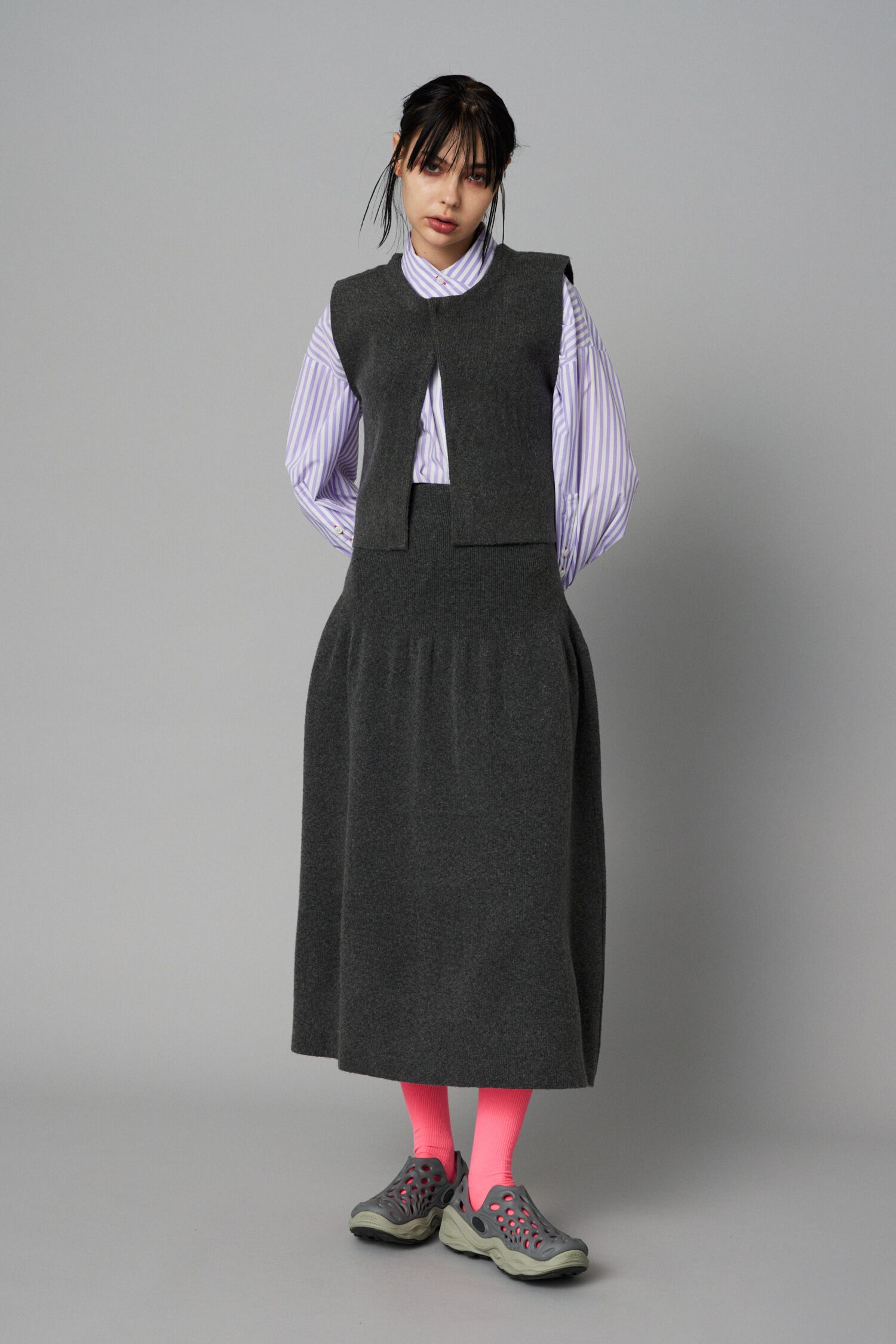 HeRIN.CYE「2way knit vest」|ニット・セーター|