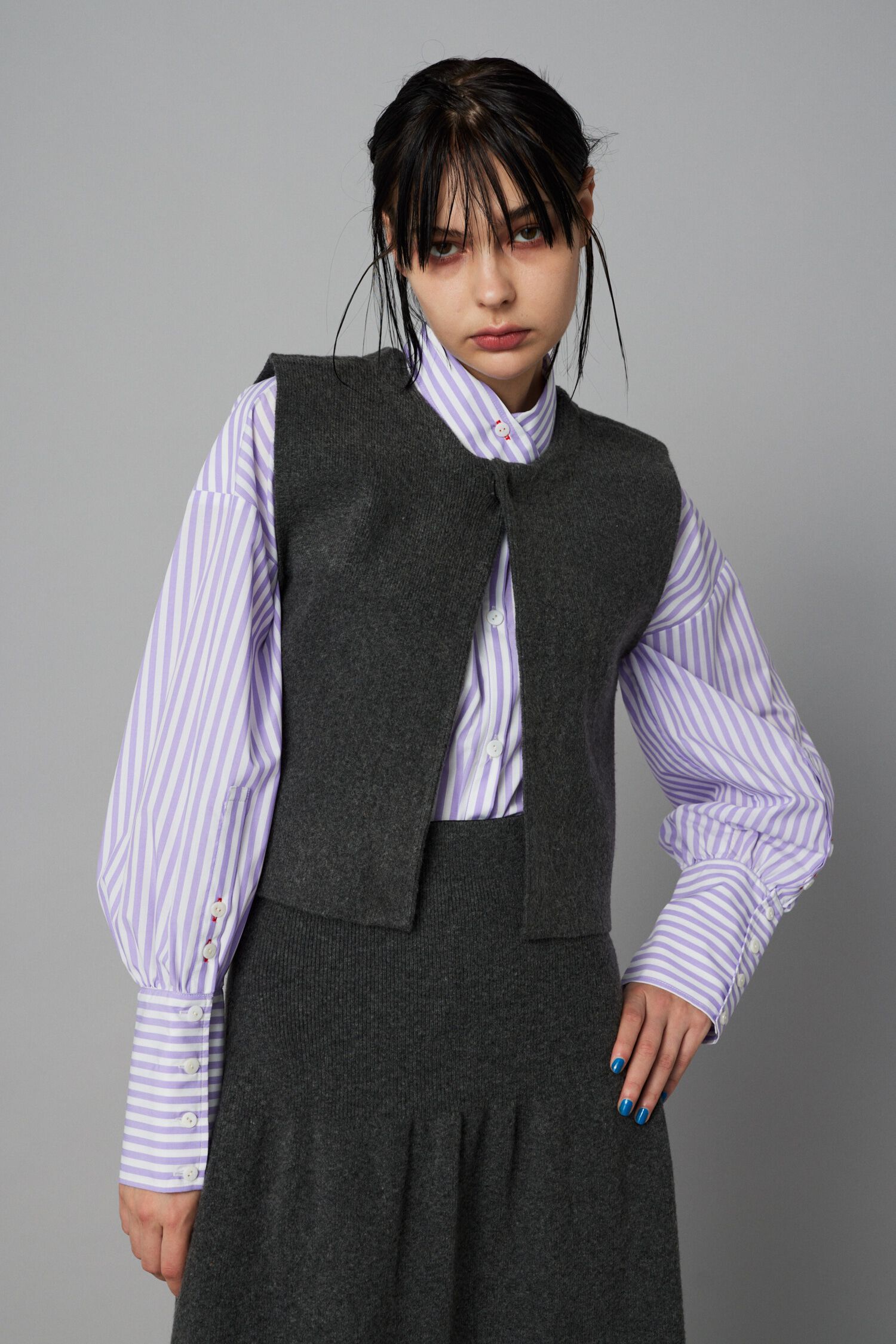 HeRIN.CYE「2way knit vest」|ニット・セーター|