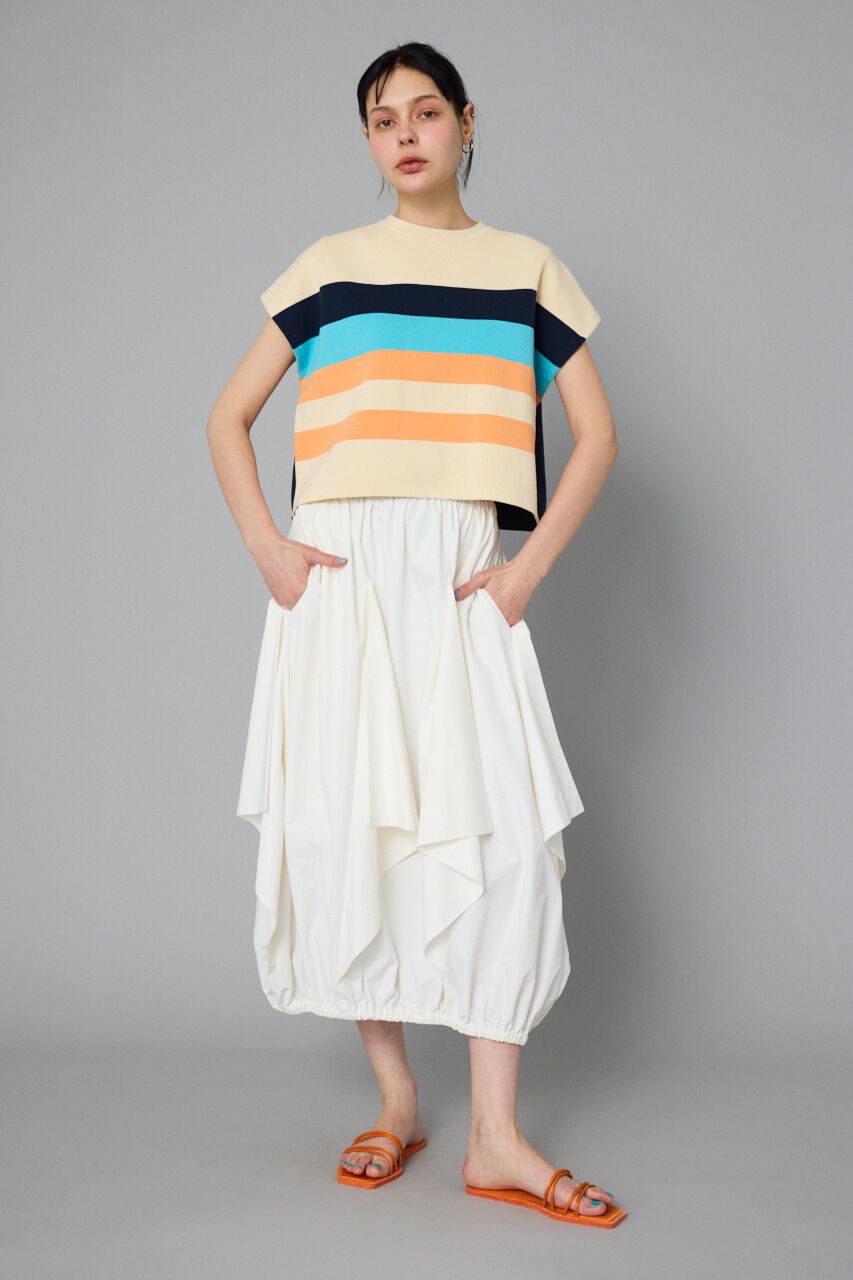 HeRIN.CYE「Border box tops」|ニット・セーター|