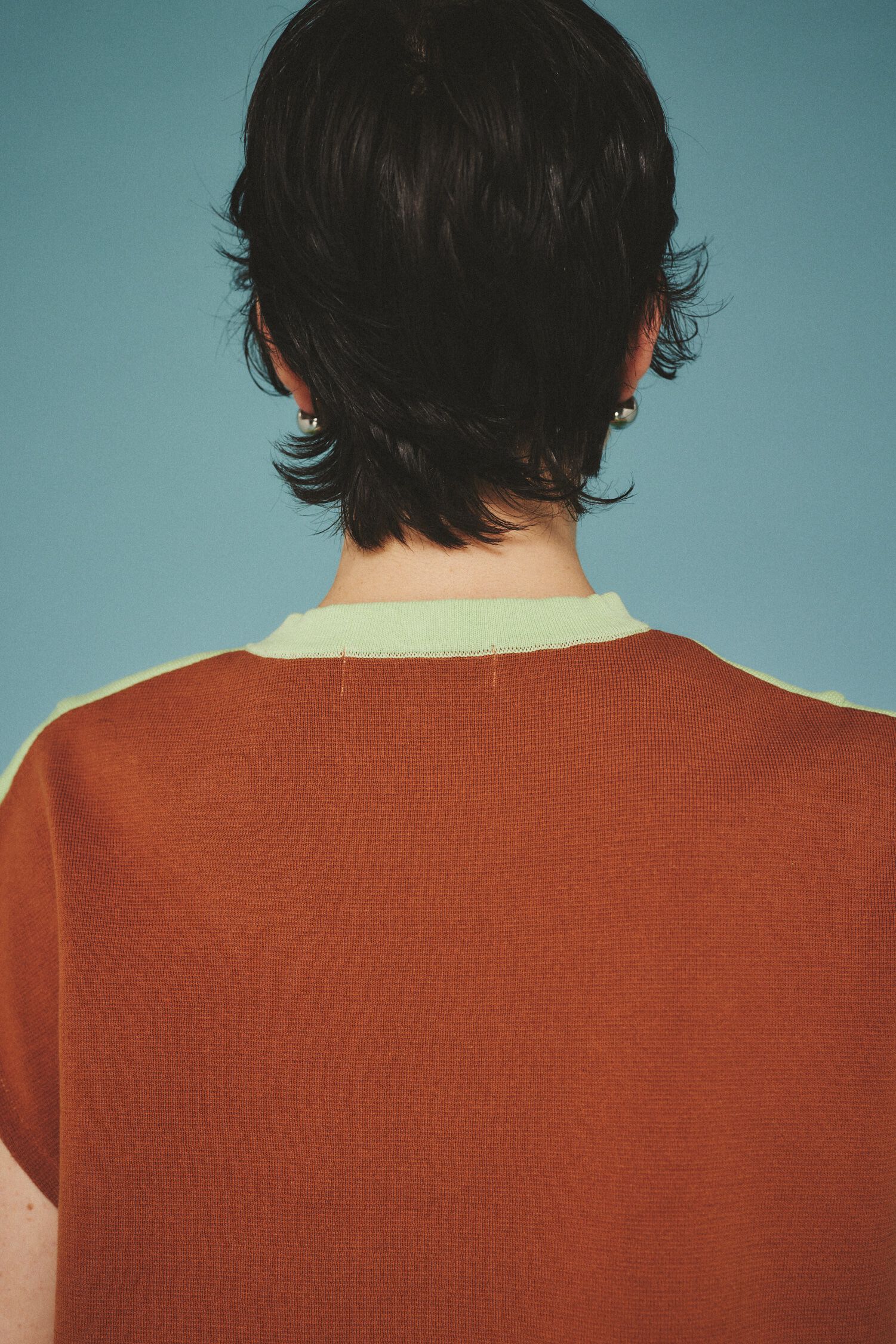 HeRIN.CYE「Border box tops」|ニット・セーター|