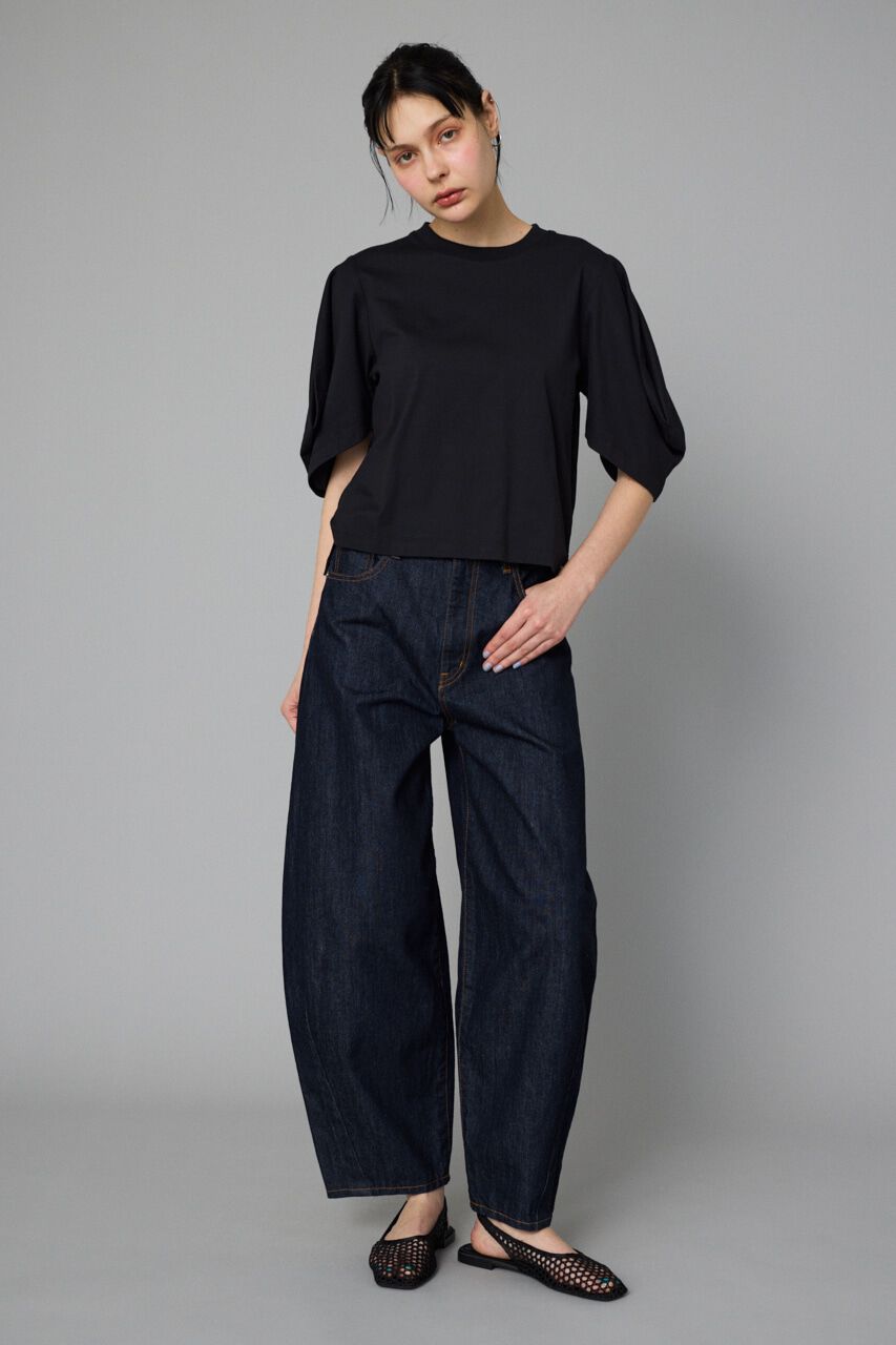 HeRIN.CYE「Tuck sleeve cut tops」|Tシャツ・カットソー|