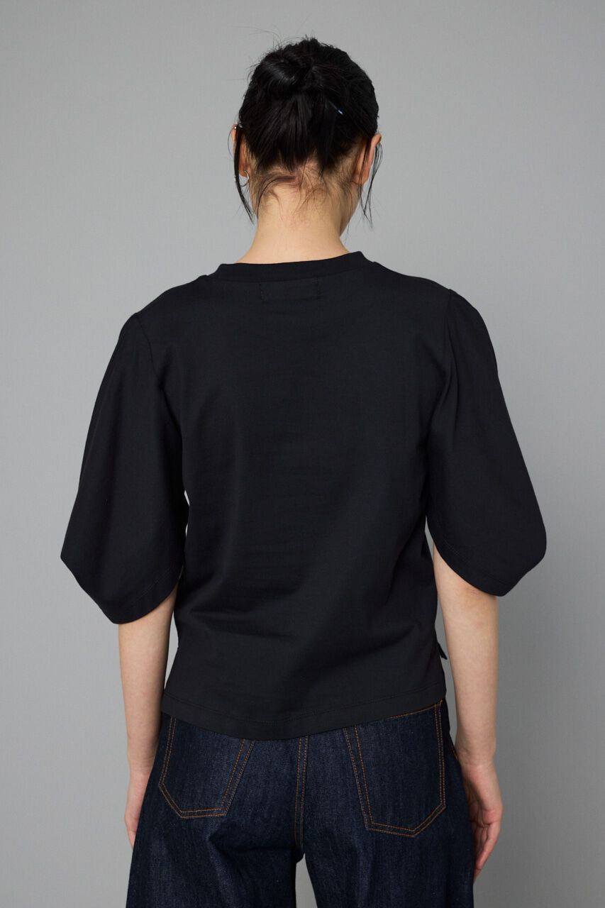 HeRIN.CYE「Tuck sleeve cut tops」|Tシャツ・カットソー|