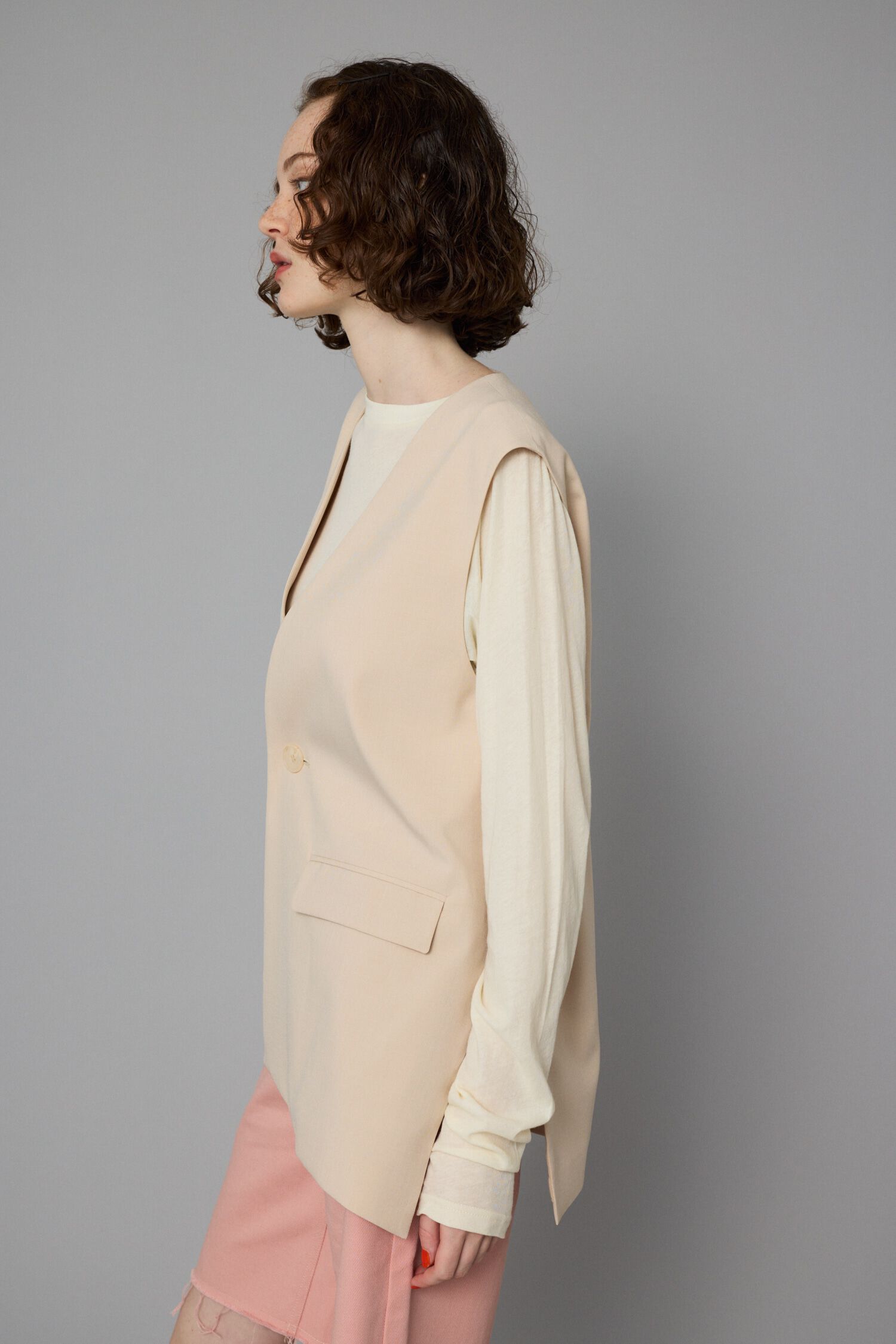 HeRIN.CYE「Many way vest」|シャツ・ブラウス|