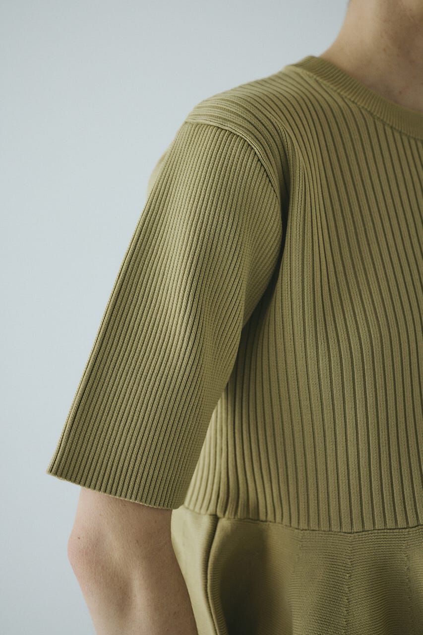 HeRIN.CYE「Flare hem knit tops」|ニット・セーター|