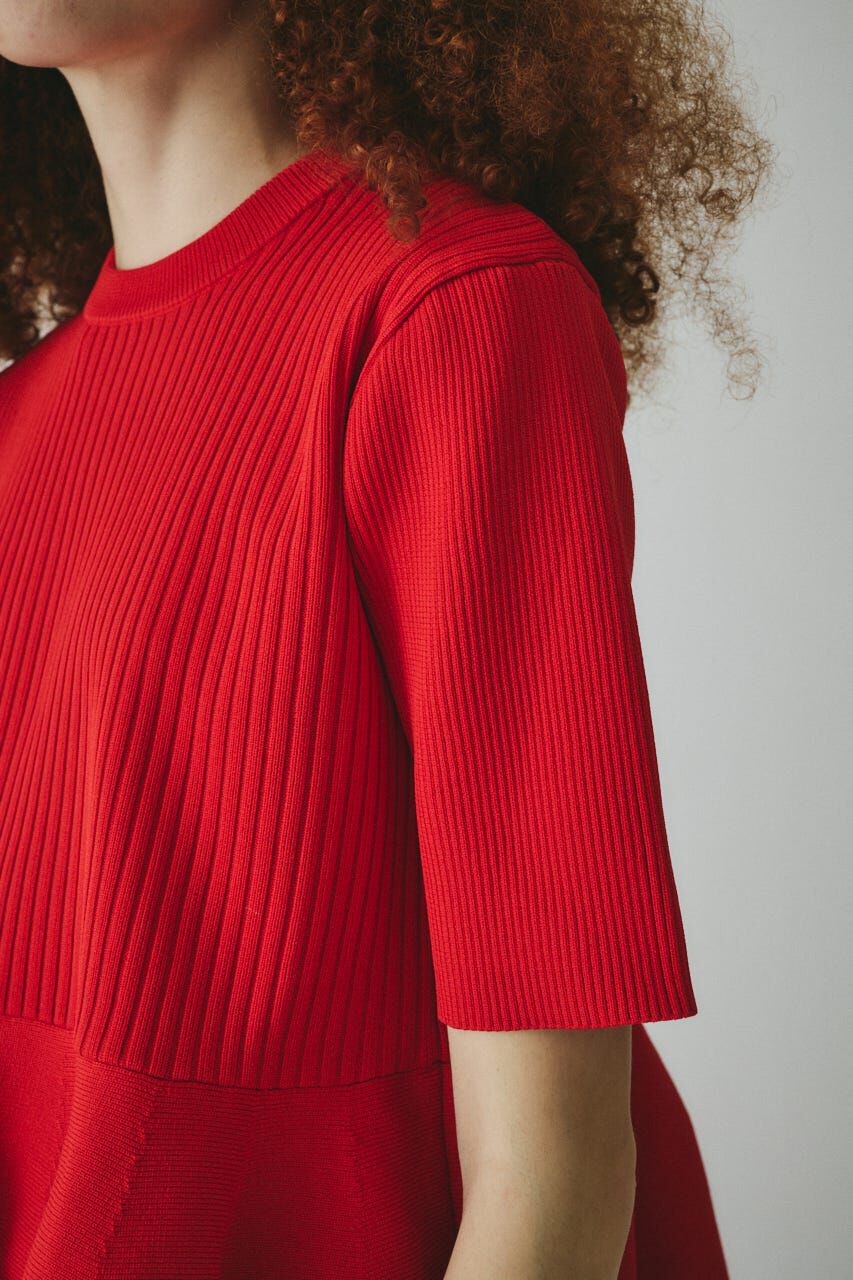 HeRIN.CYE「Flare hem knit tops」|ニット・セーター|