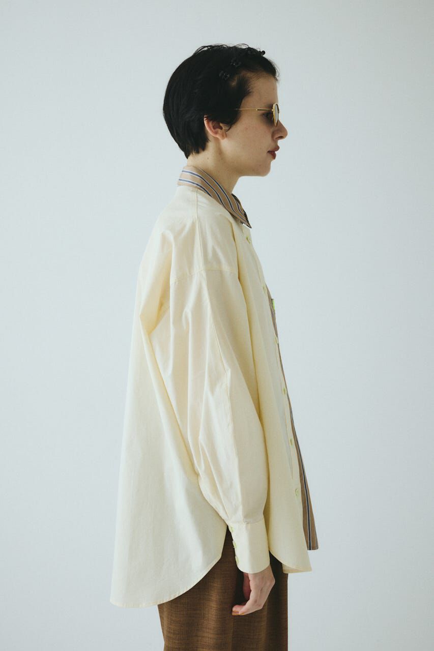 HeRIN.CYE「Bicolor shirt」|シャツ・ブラウス|