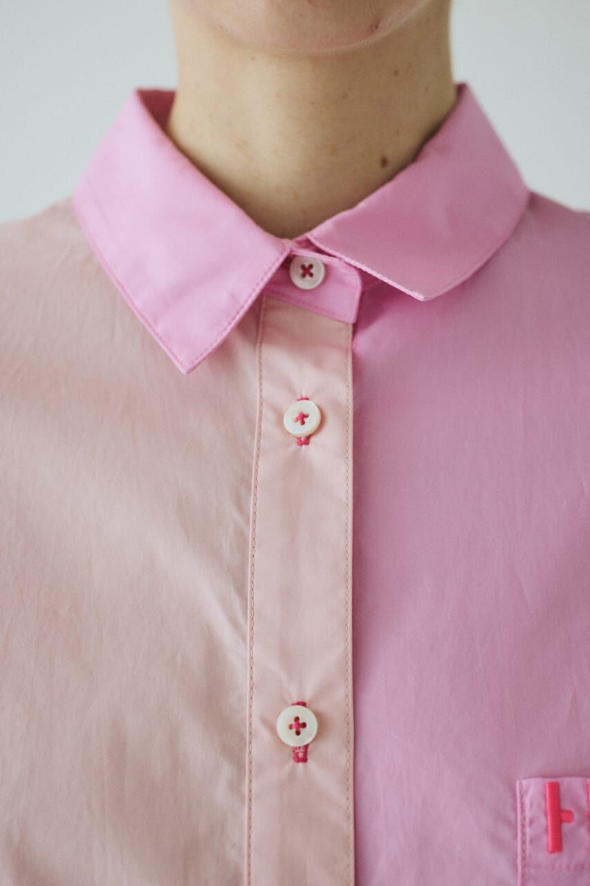 HeRIN.CYE「Bicolor shirt」|シャツ・ブラウス|