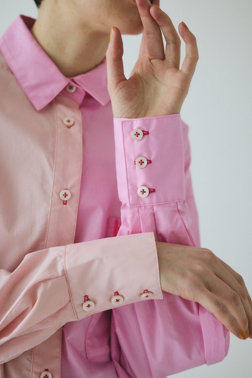 HeRIN.CYE「Bicolor shirt」|シャツ・ブラウス|