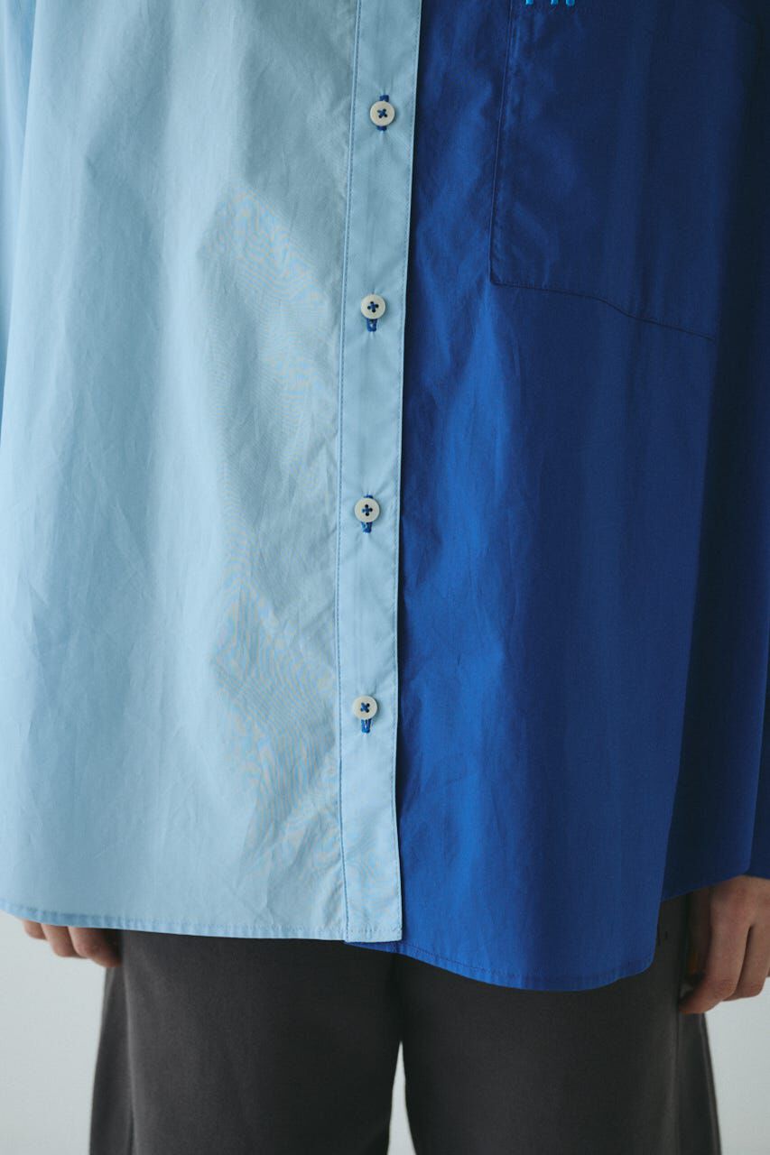 HeRIN.CYE「Bicolor shirt」|シャツ・ブラウス|