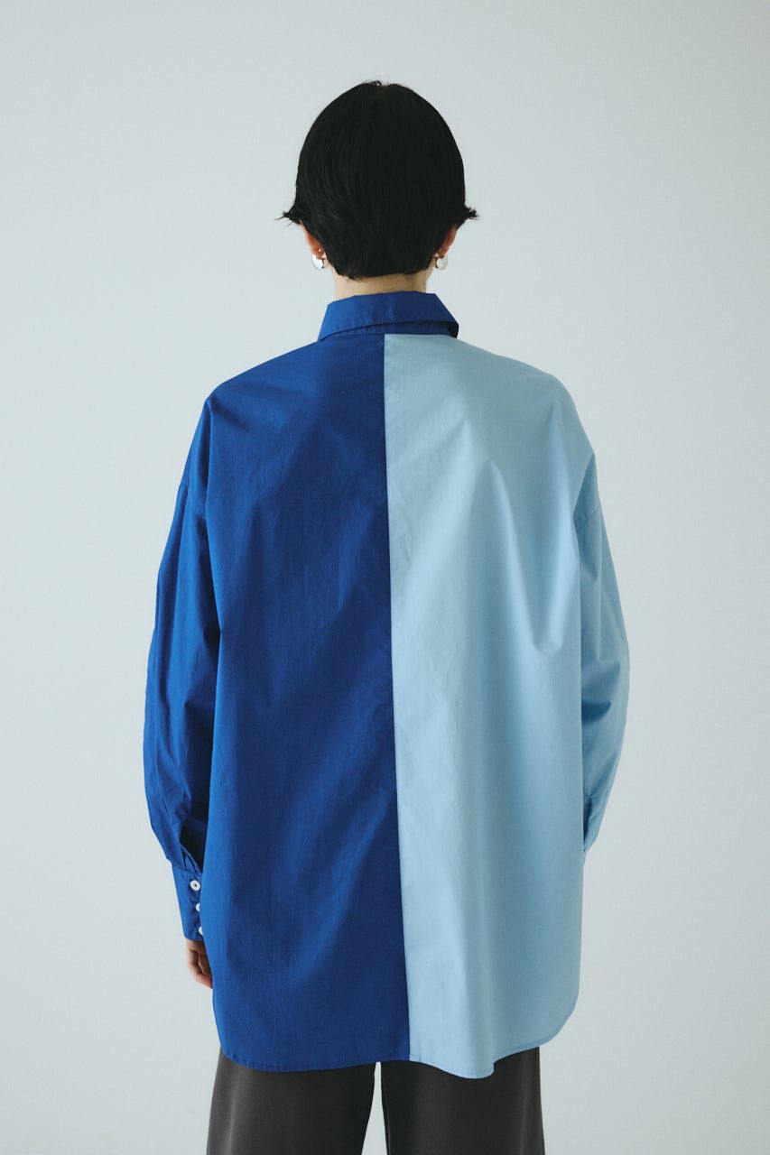 HeRIN.CYE「Bicolor shirt」|シャツ・ブラウス|