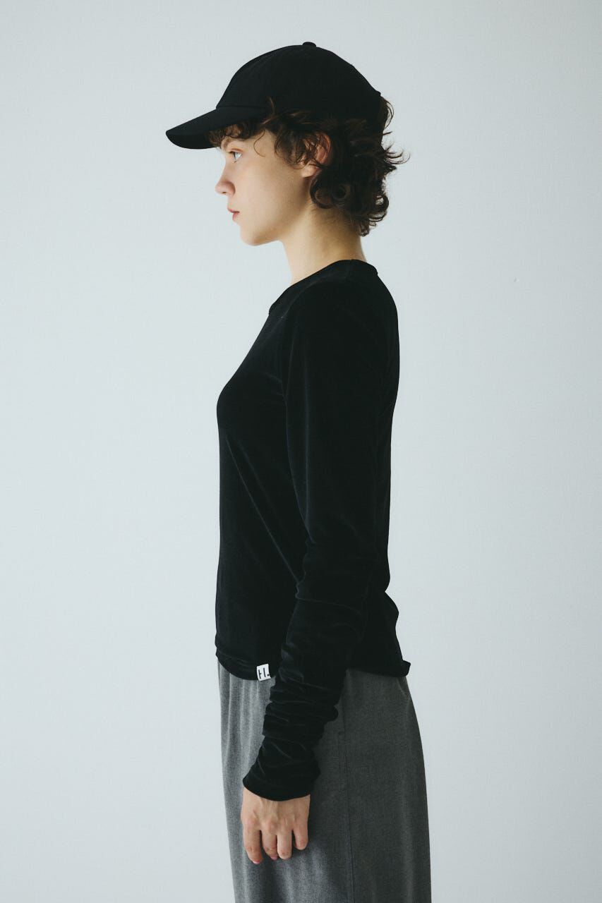 HeRIN.CYE「Velor cut tops」|Tシャツ・カットソー|