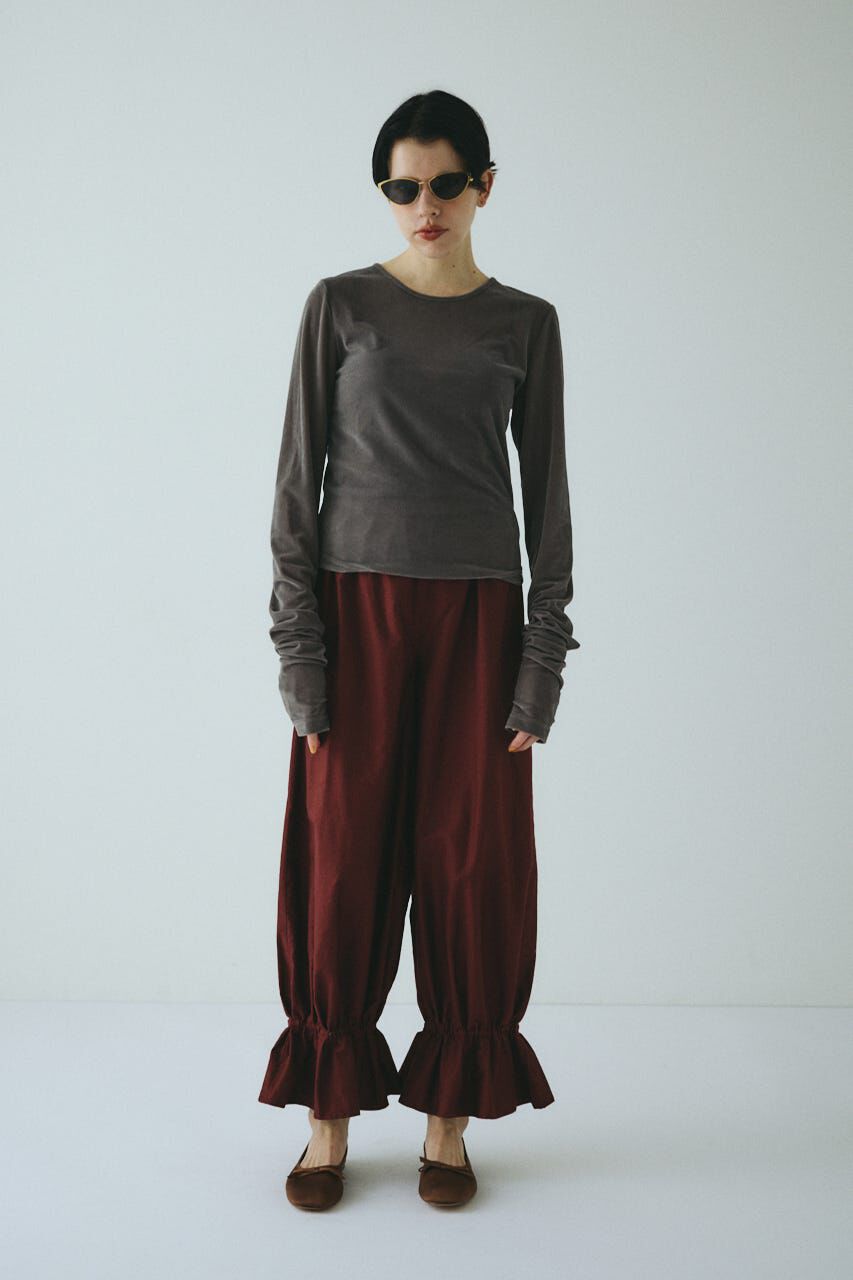 HeRIN.CYE「Velor cut tops」|Tシャツ・カットソー|