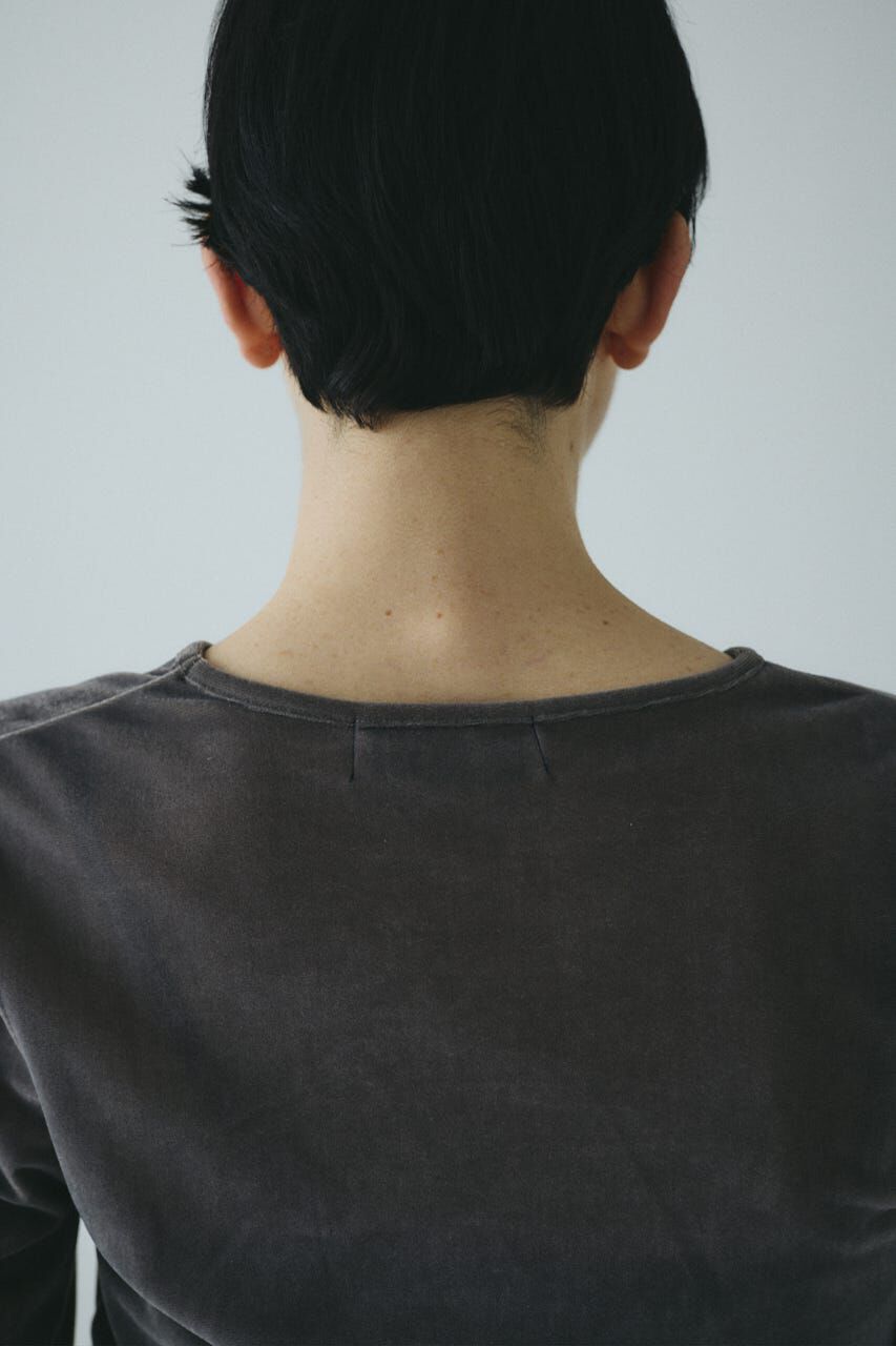 HeRIN.CYE「Velor cut tops」|Tシャツ・カットソー|