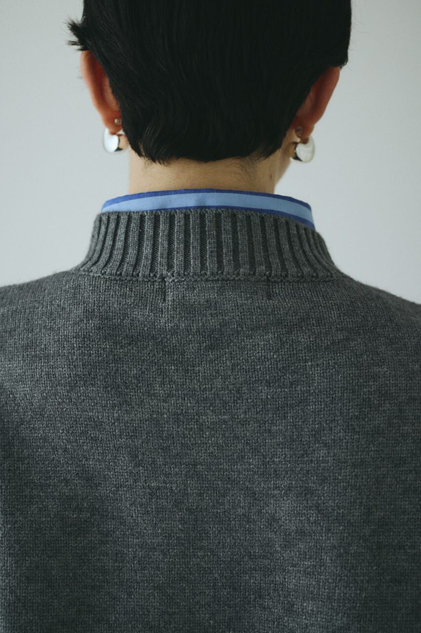 HeRIN.CYE「Asymmetrry hem knit tops」|ニット・セーター|