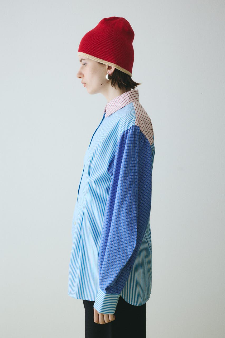 HeRIN.CYE「Ｍix pattern shirt」|シャツ・ブラウス|