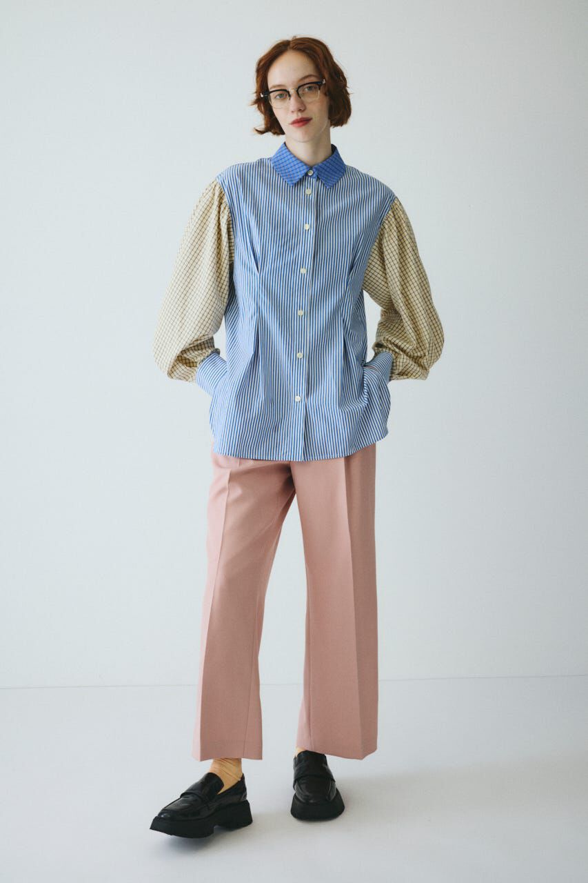 HeRIN.CYE「Ｍix pattern shirt」|シャツ・ブラウス|