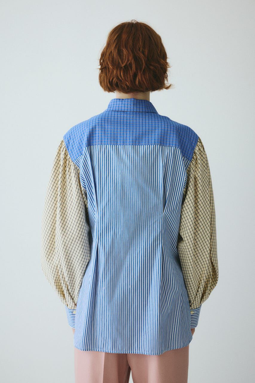 HeRIN.CYE「Ｍix pattern shirt」|シャツ・ブラウス|