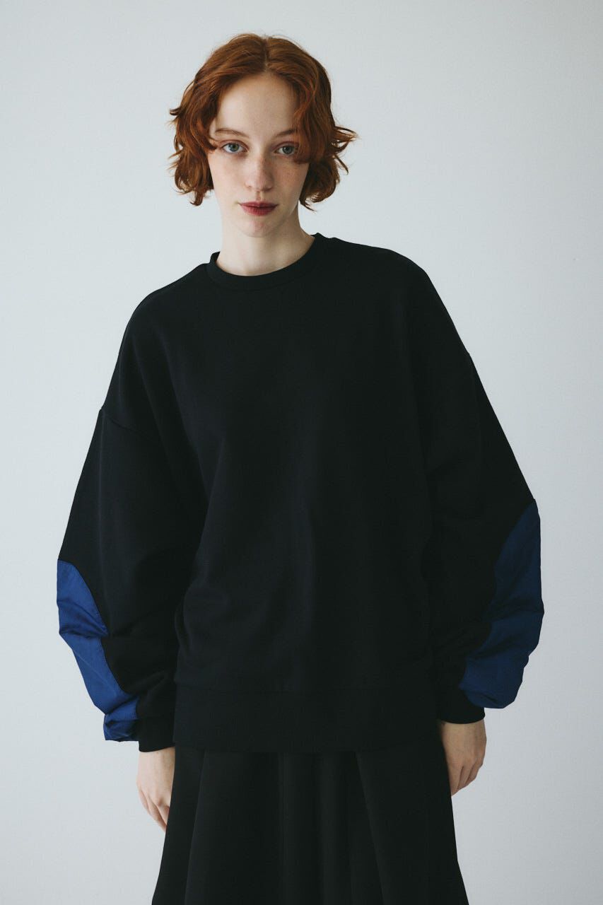 HeRIN.CYE「Elbow  patchi cut tops」|Tシャツ・カットソー|BLK