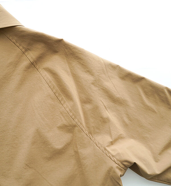 休日と詩「休日のドライブコート」|ステンカラーコート|