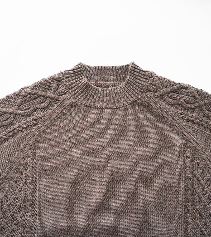 オオカミとフクロウ「オオカミと夜のパンとホットミルク&ldquo;くるみ&rdquo;」|ニット・セーター|