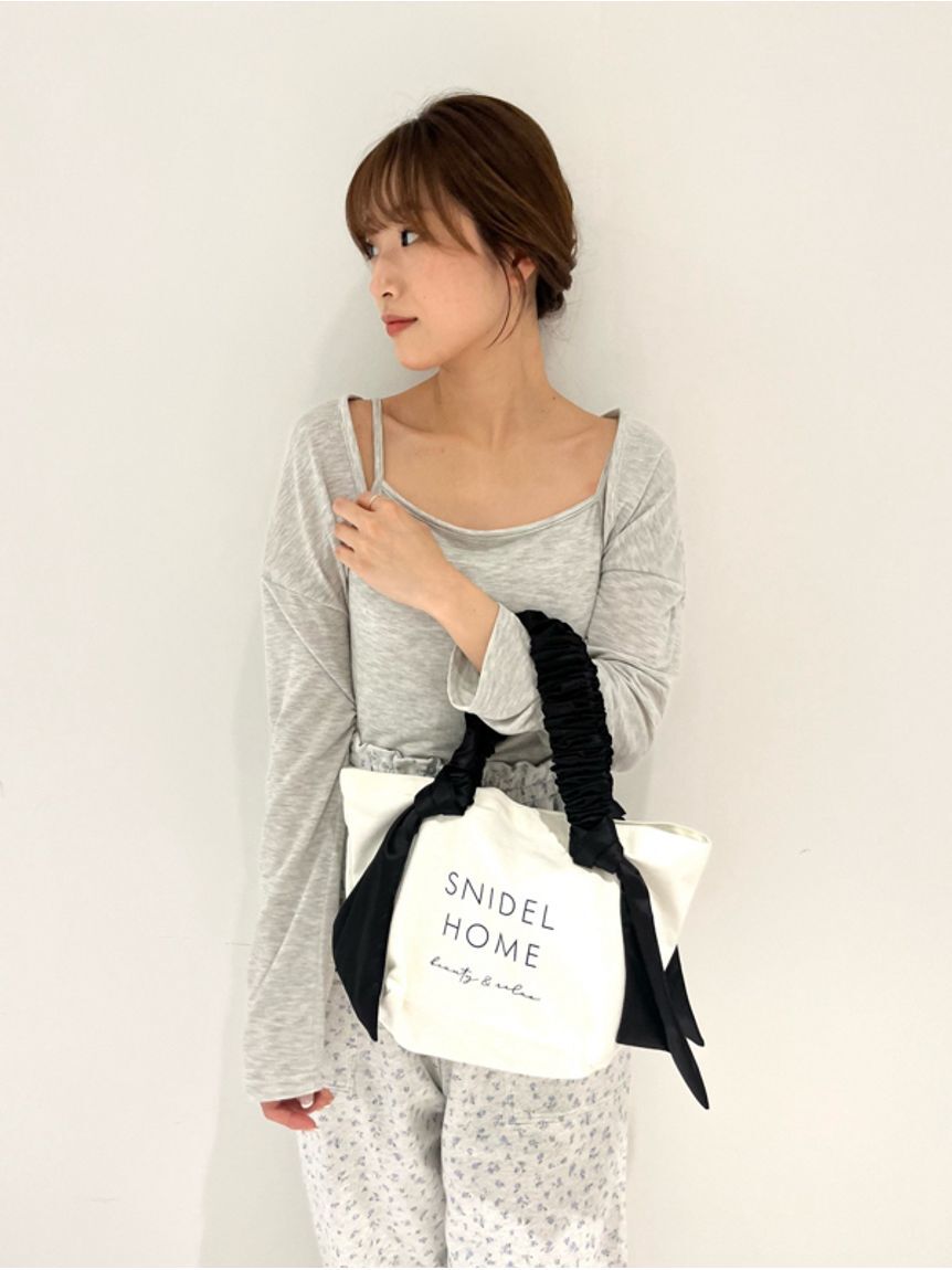 SNIDEL HOME「オーガニックキャンバストート -SMALL-」|トートバッグ|