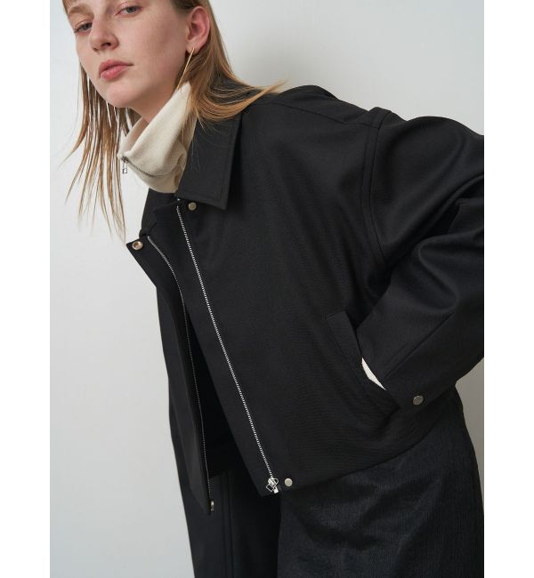 ELENDEEK「BONDING CROPPED JK」|その他|ブラック