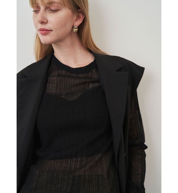 ELENDEEK「SHEER RIB KT」|ニット・セーター|