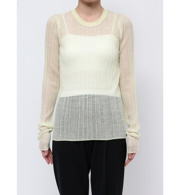 ELENDEEK「SHEER RIB KT」|ニット・セーター|